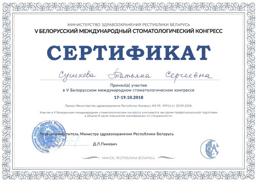 Зыгмантович Т. С.