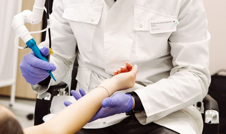 Удаление фибромы СО2 лазером