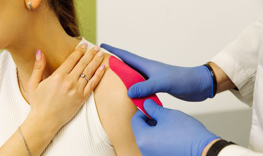 Тейпирование в неврологии (1 зона)