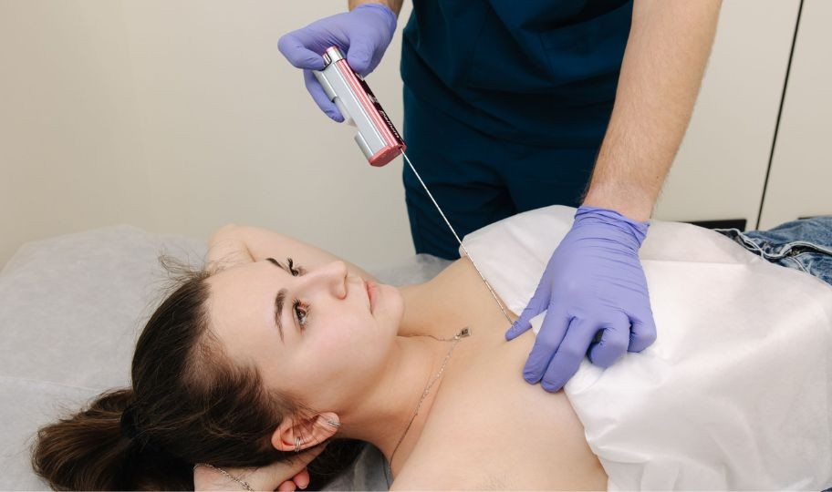 Трепанобиопсия молочной железы под УЗ-контролем